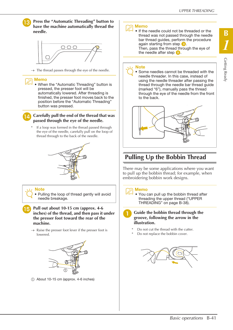 Pulling up the bobbin thread | Baby Lock Spirit (BLPY) Instruction and Reference Guide User Manual | Page 43 / 184
