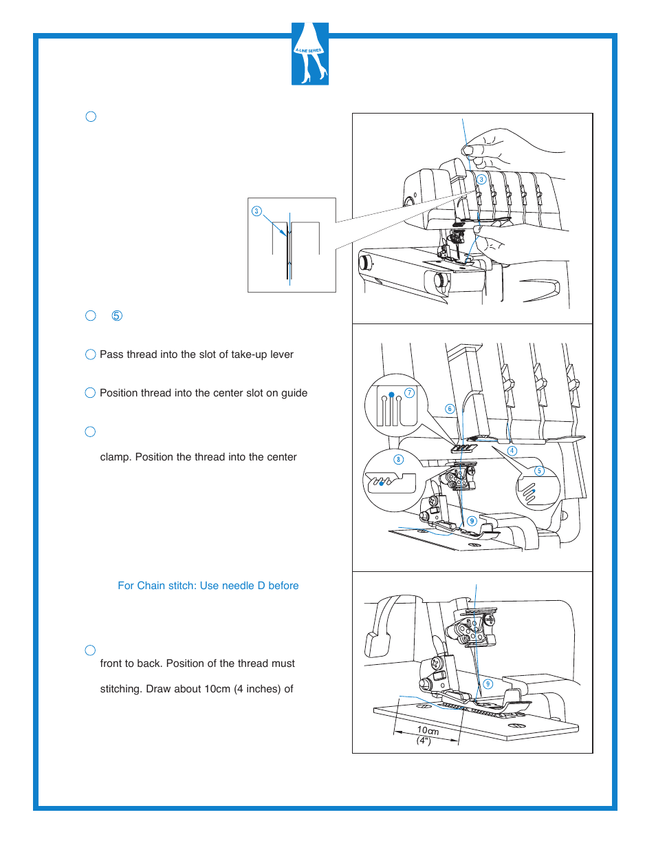 Baby Lock Diana (BL480A) Getting to Know Guide User Manual | Page 15 / 32