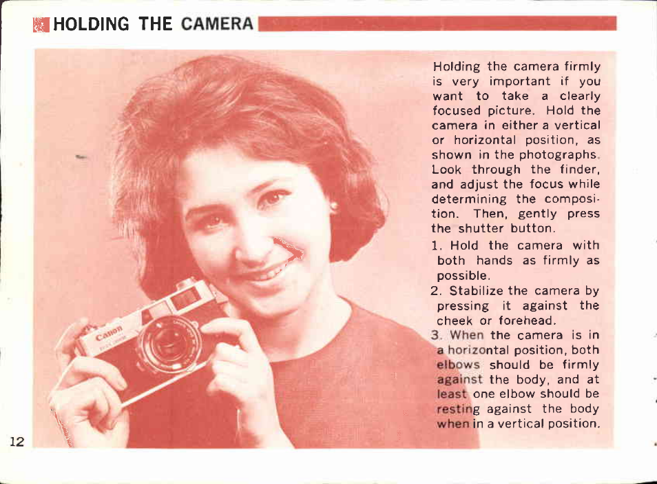 Ipreparations for ee photography | Canon QL19 User Manual | Page 14 / 40