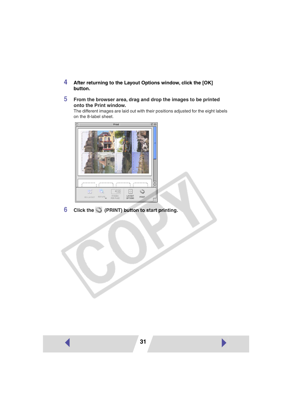 Canon CP-330 User Manual | Page 31 / 64