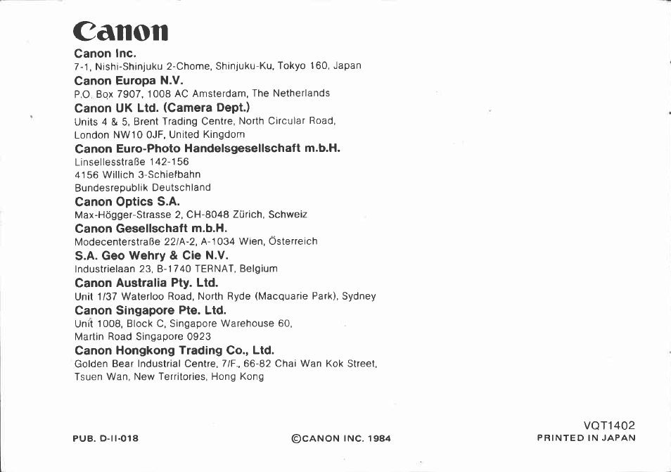 Installation de l’adaptateur secteur compact ca-30 | Canon CA-30 User Manual | Page 20 / 34