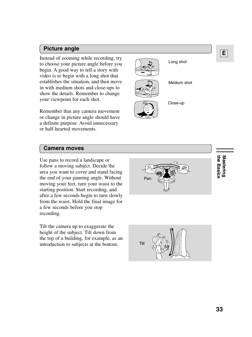33 e | Canon elura20 User Manual | Page 33 / 152