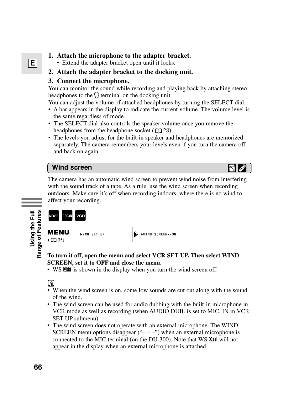 66 e | Canon elura20 User Manual | Page 66 / 152
