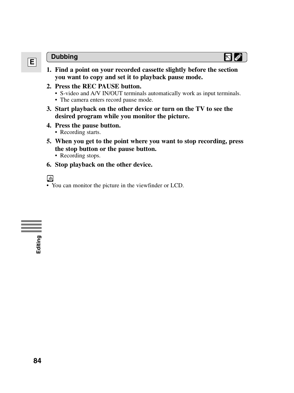 Canon elura20 User Manual | Page 84 / 152