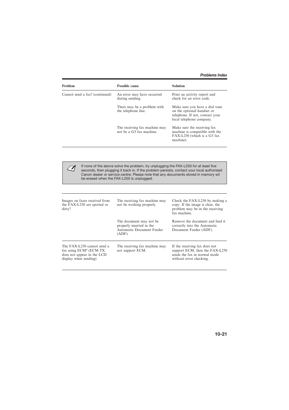 Canon L250 User Manual | Page 217 / 282