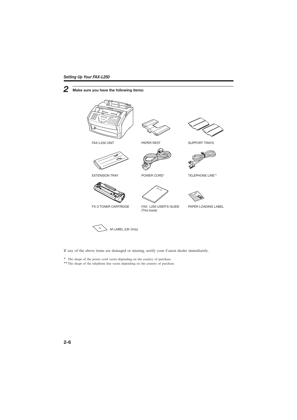 Canon L250 User Manual | Page 32 / 282