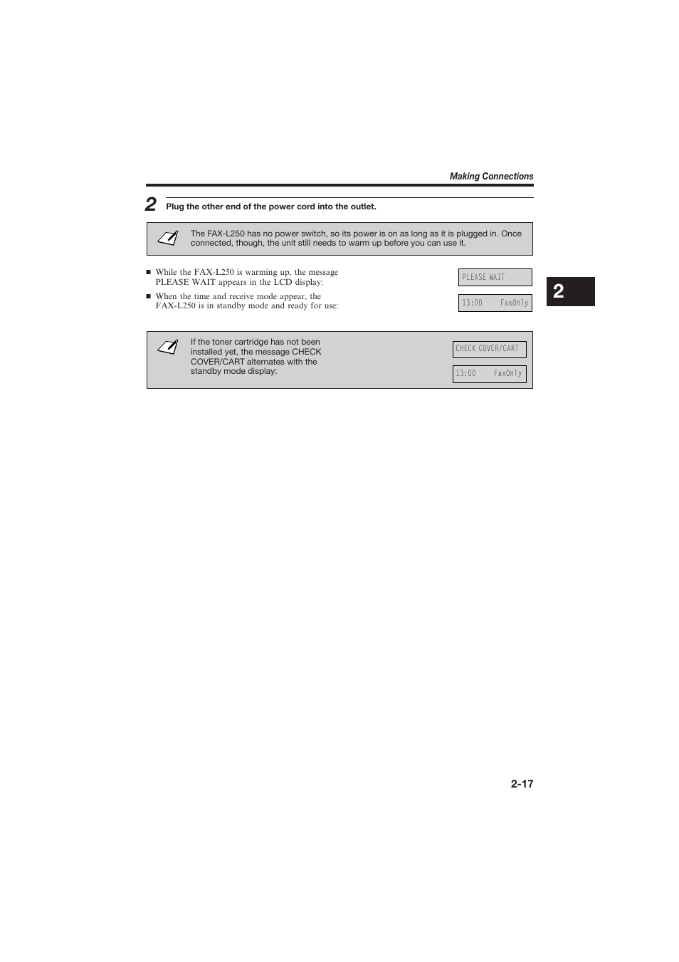 Canon L250 User Manual | Page 43 / 282