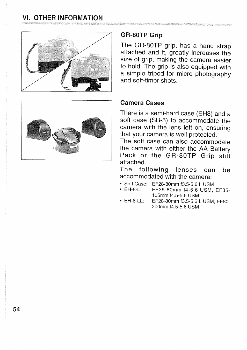 Canon EOS 5000 User Manual | Page 54 / 64