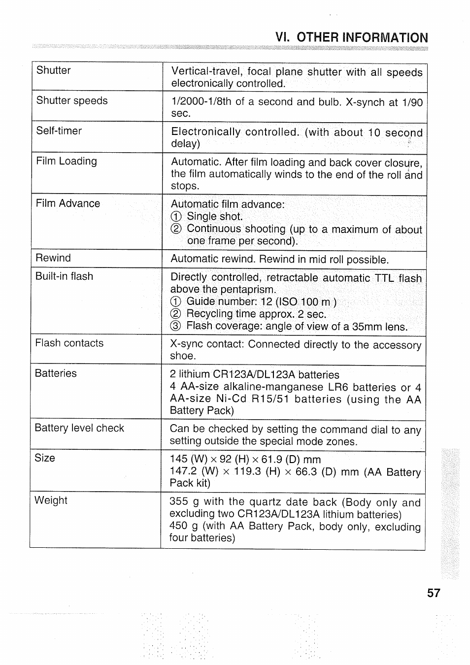 Canon EOS 5000 User Manual | Page 57 / 64