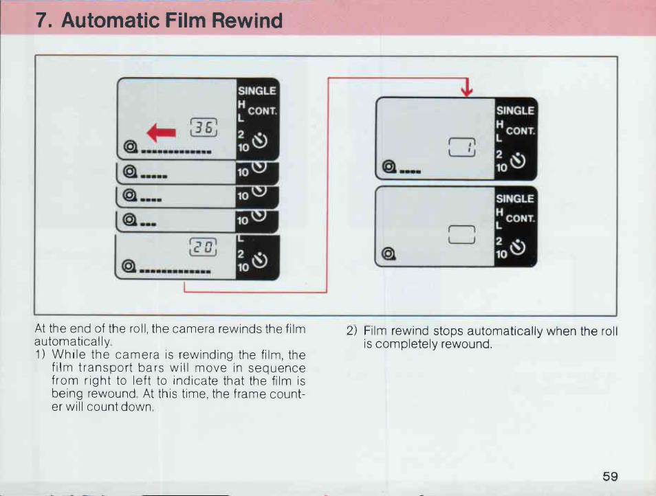 Variable-shift program ae, 4 variable-shift program ae | Canon T 90 User Manual | Page 61 / 218