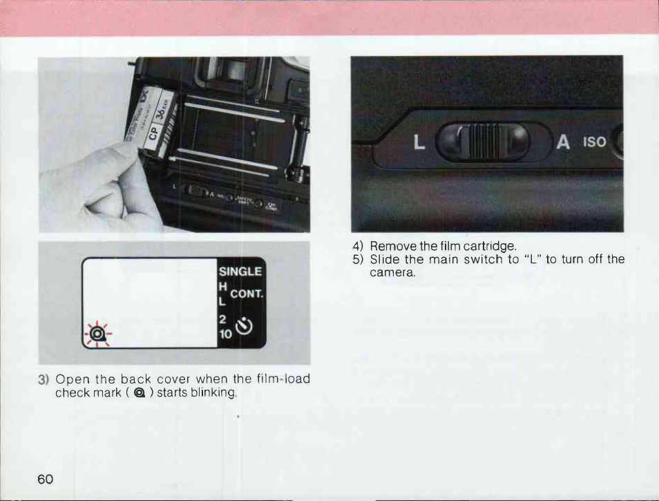 Tele program ae (tele 1 -tele 3), Wide program ae (wide 1 -wide 3) | Canon T 90 User Manual | Page 62 / 218
