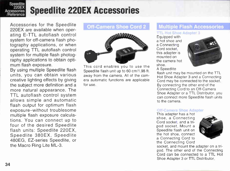 Canon 220EX User Manual | Page 34 / 47