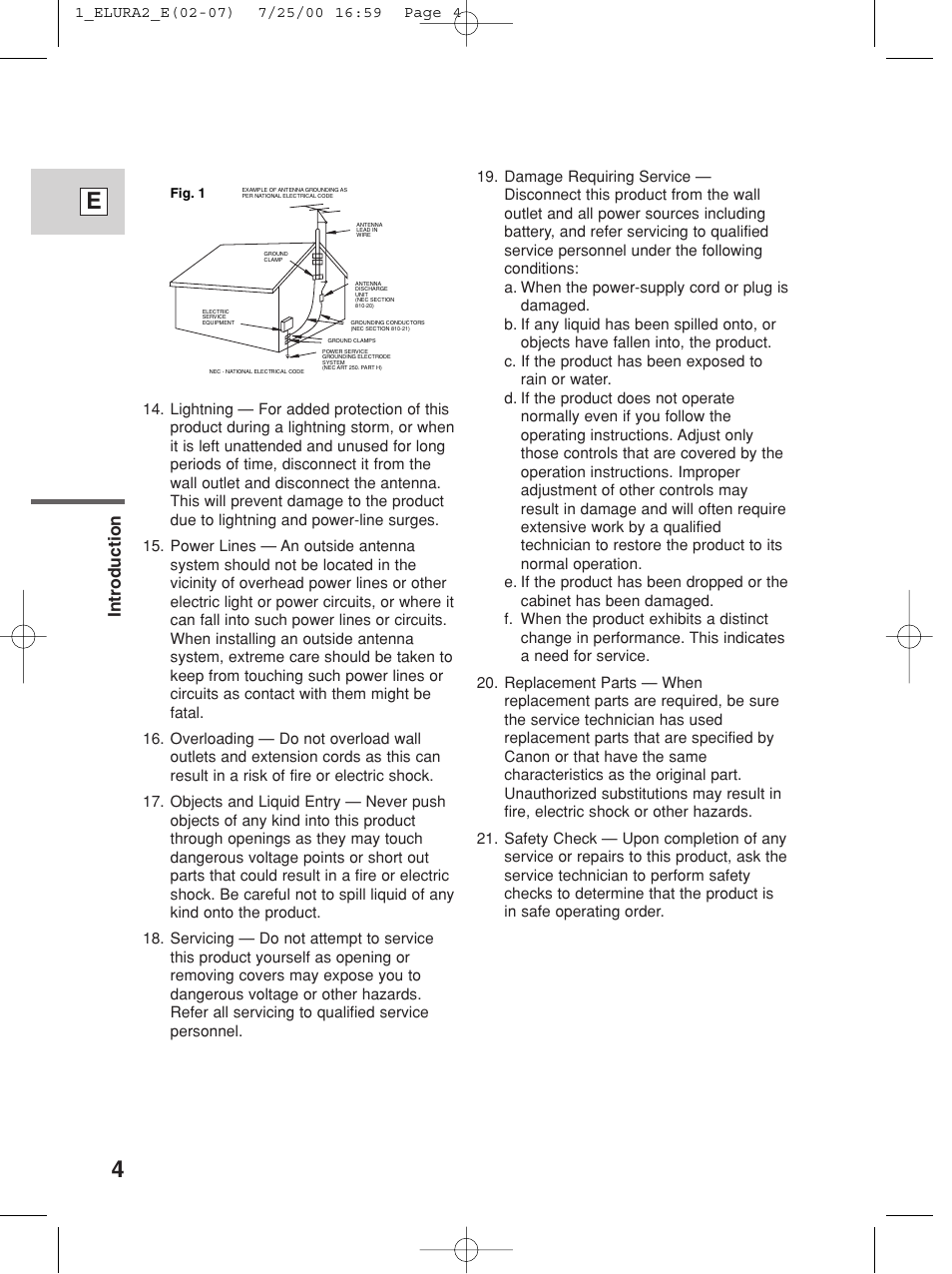 Introduction | Canon Elura 2 MC User Manual | Page 4 / 147