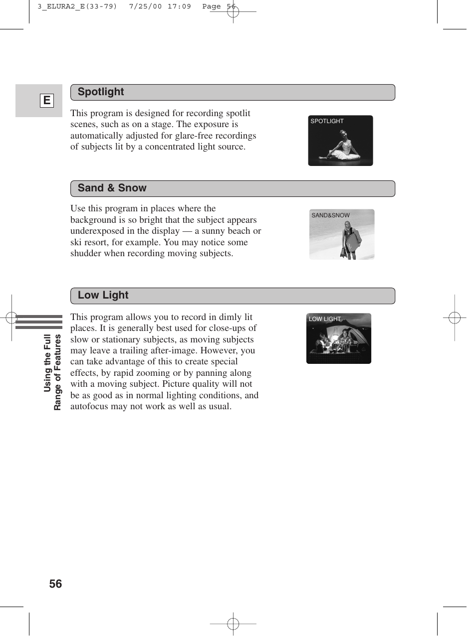 56 e | Canon Elura 2 MC User Manual | Page 56 / 147