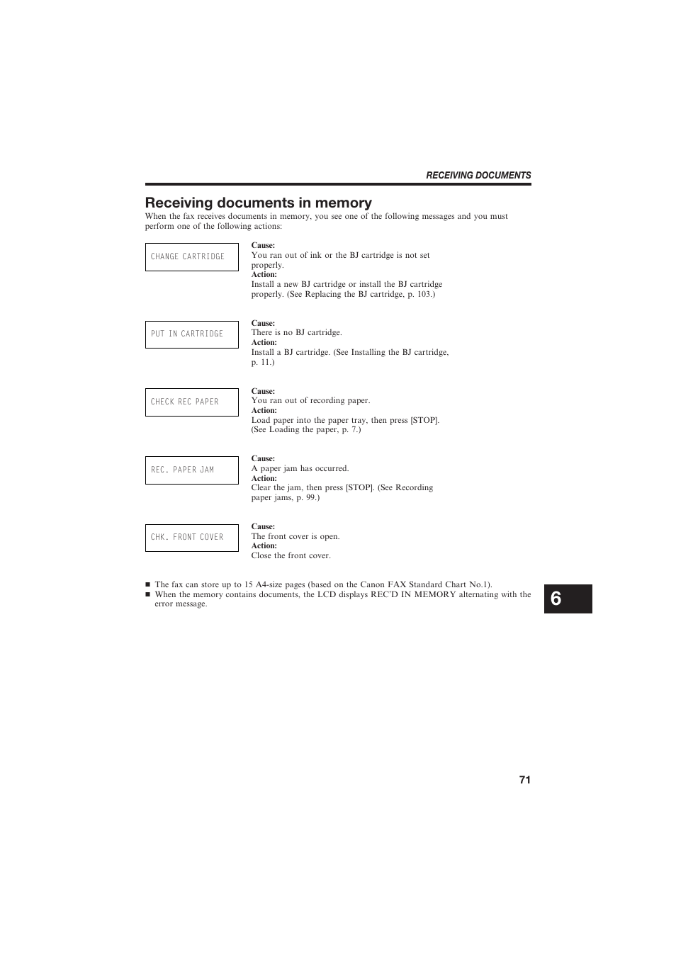 Canon B150 User Manual | Page 83 / 138
