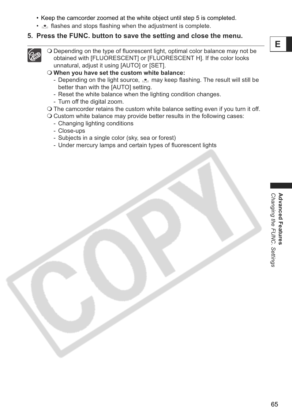 Canon DC 40 User Manual | Page 65 / 144
