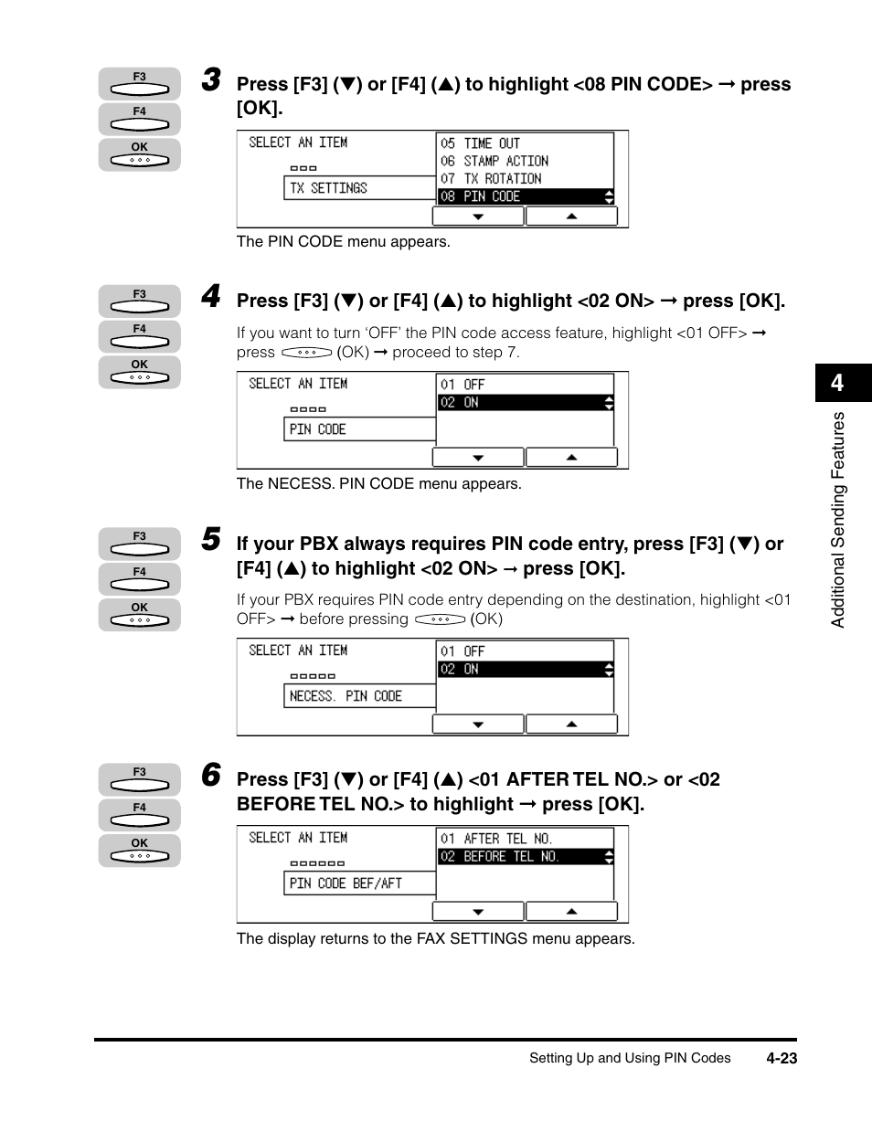 Canon IMAGERUNNER 2010F User Manual | Page 146 / 382