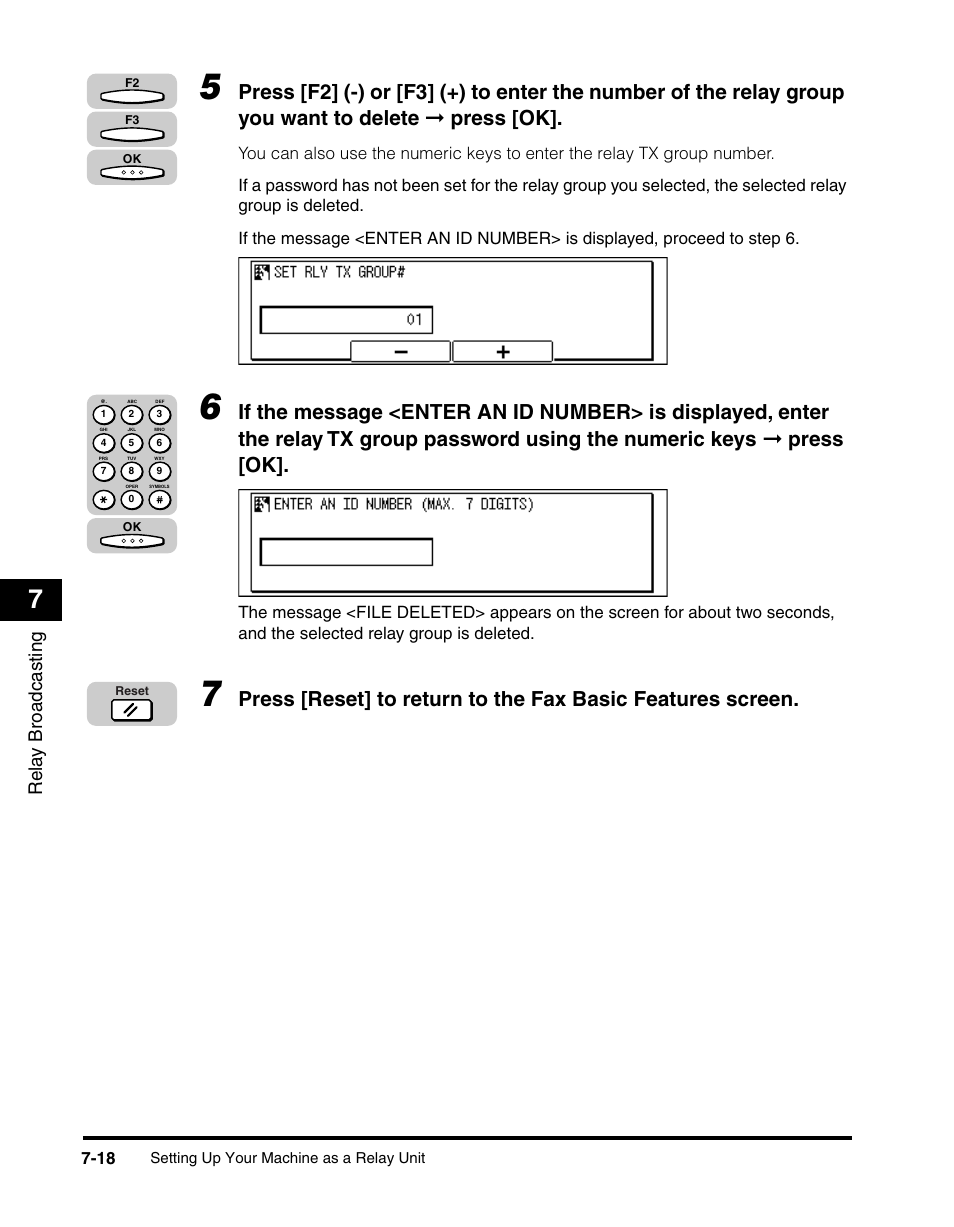 Rela y broadcasting | Canon IMAGERUNNER 2010F User Manual | Page 225 / 382