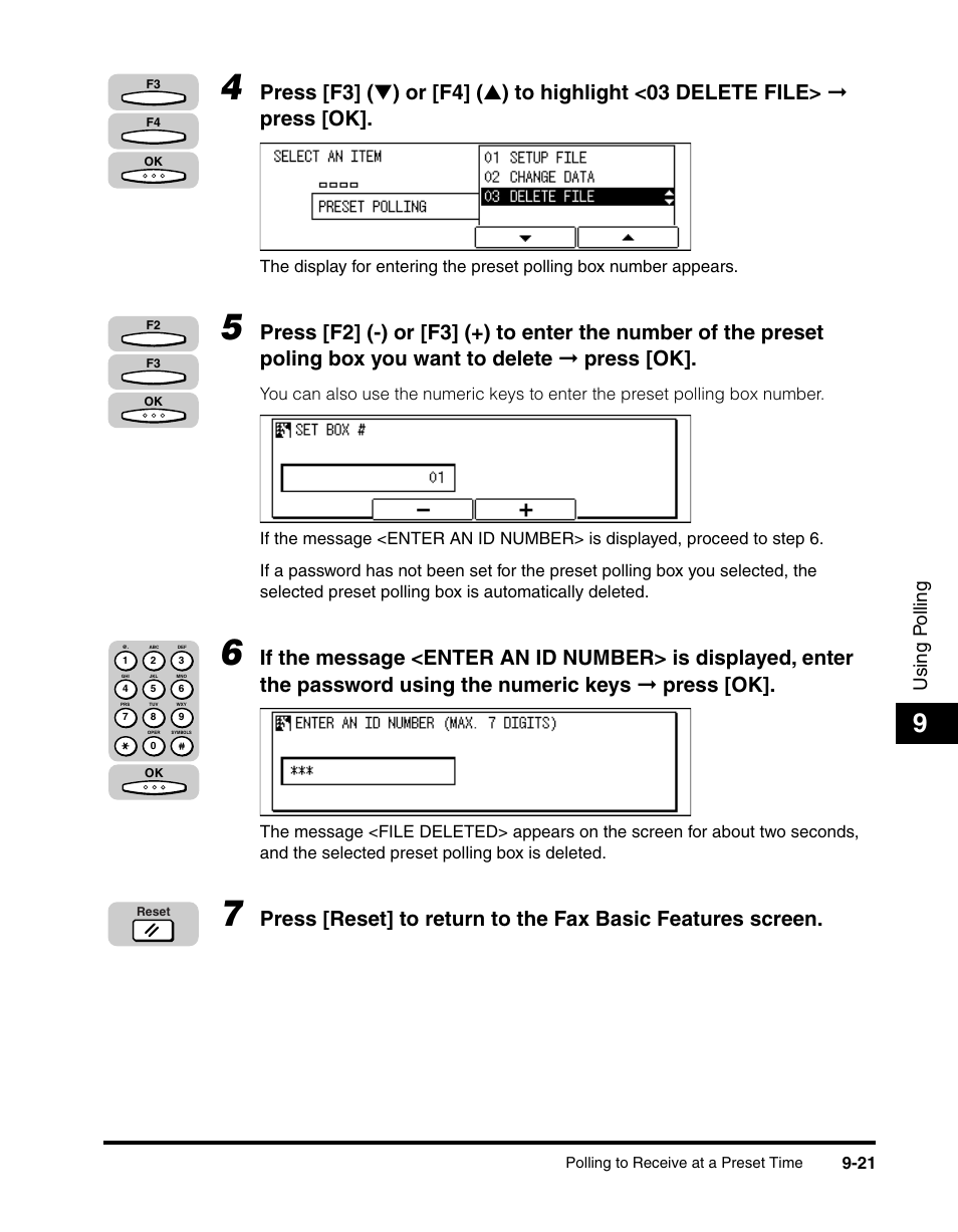 Using p olling | Canon IMAGERUNNER 2010F User Manual | Page 272 / 382