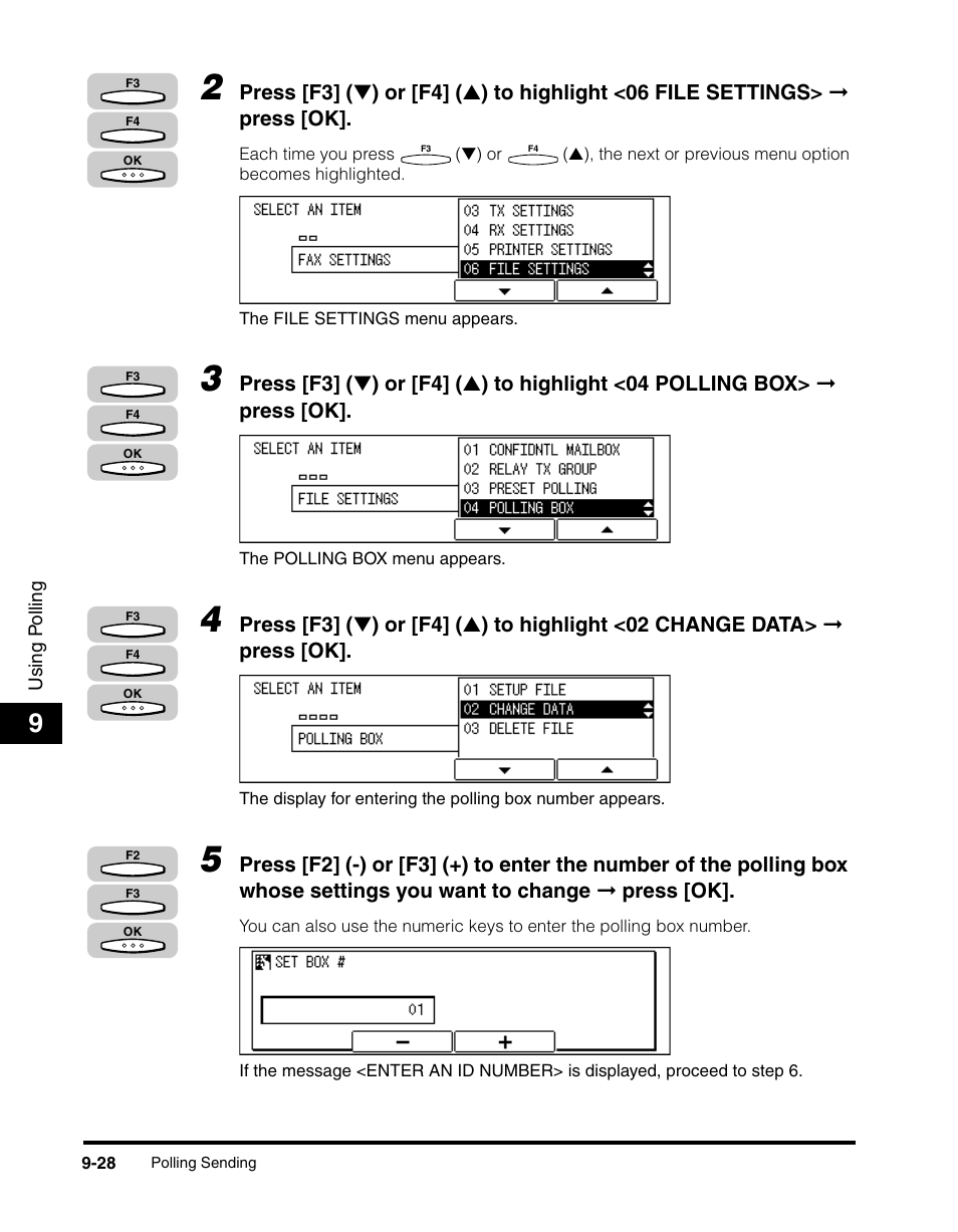 Canon IMAGERUNNER 2010F User Manual | Page 279 / 382