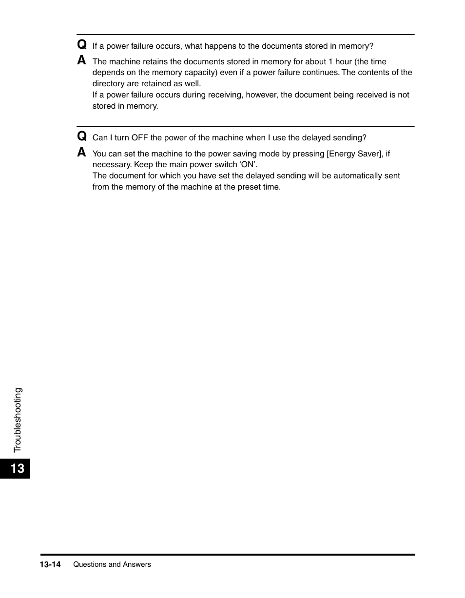 13 q | Canon IMAGERUNNER 2010F User Manual | Page 351 / 382