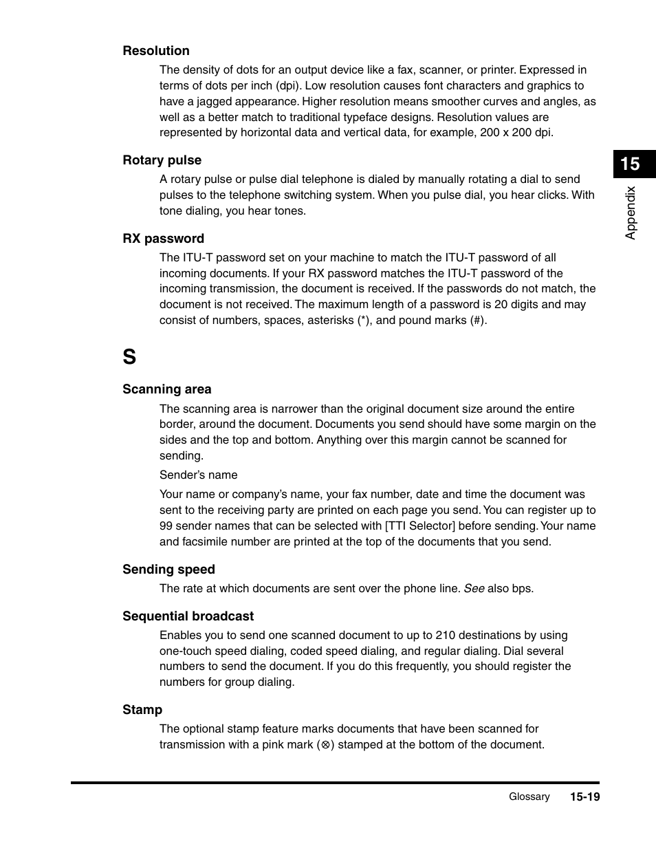 Canon IMAGERUNNER 2010F User Manual | Page 374 / 382