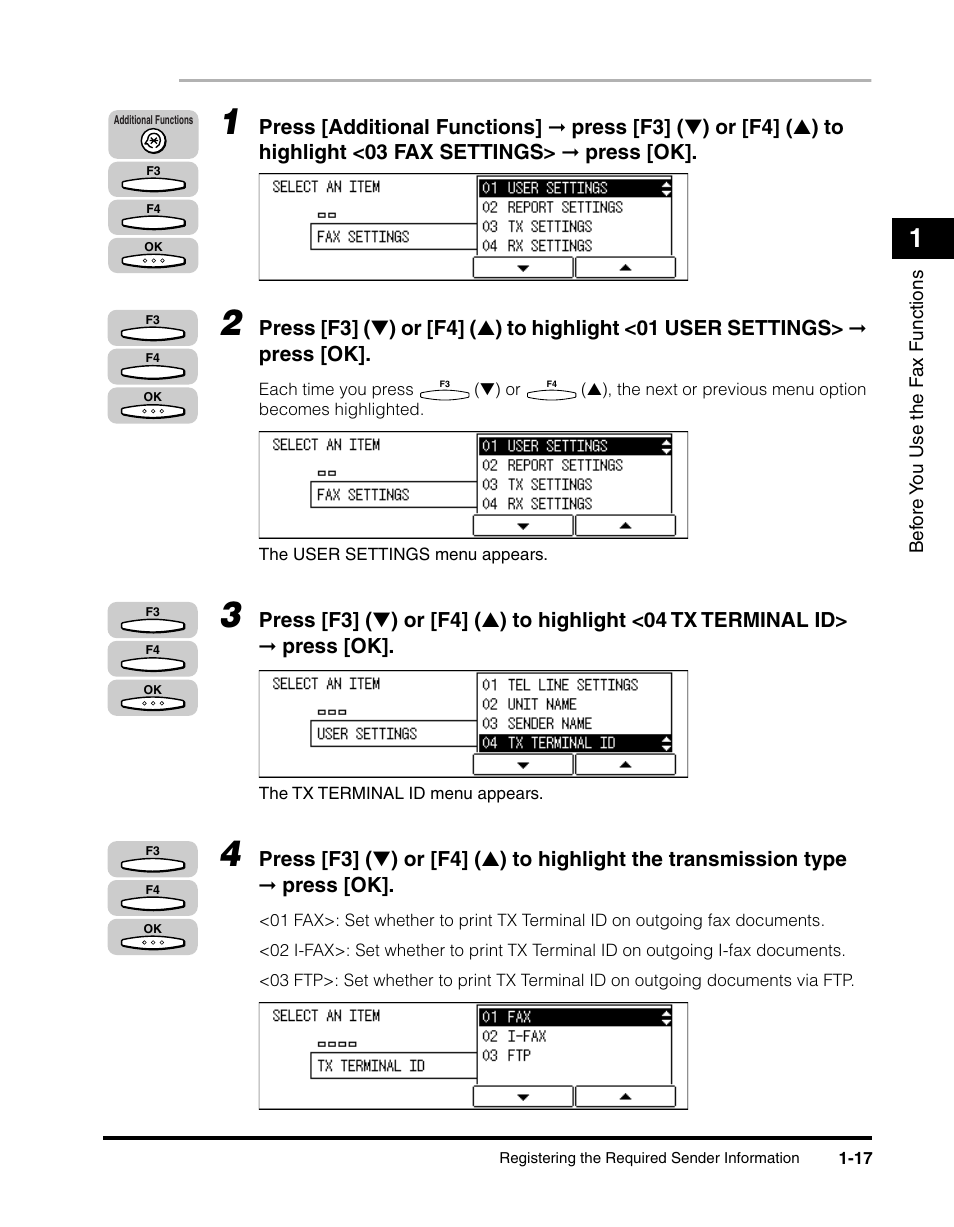 Canon IMAGERUNNER 2010F User Manual | Page 38 / 382