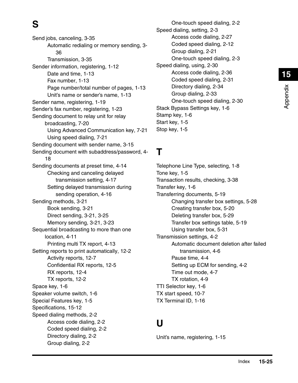 Canon IMAGERUNNER 2010F User Manual | Page 380 / 382