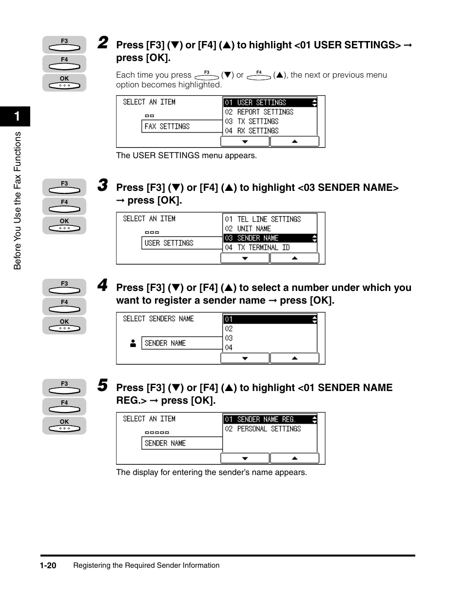 Canon IMAGERUNNER 2010F User Manual | Page 41 / 382