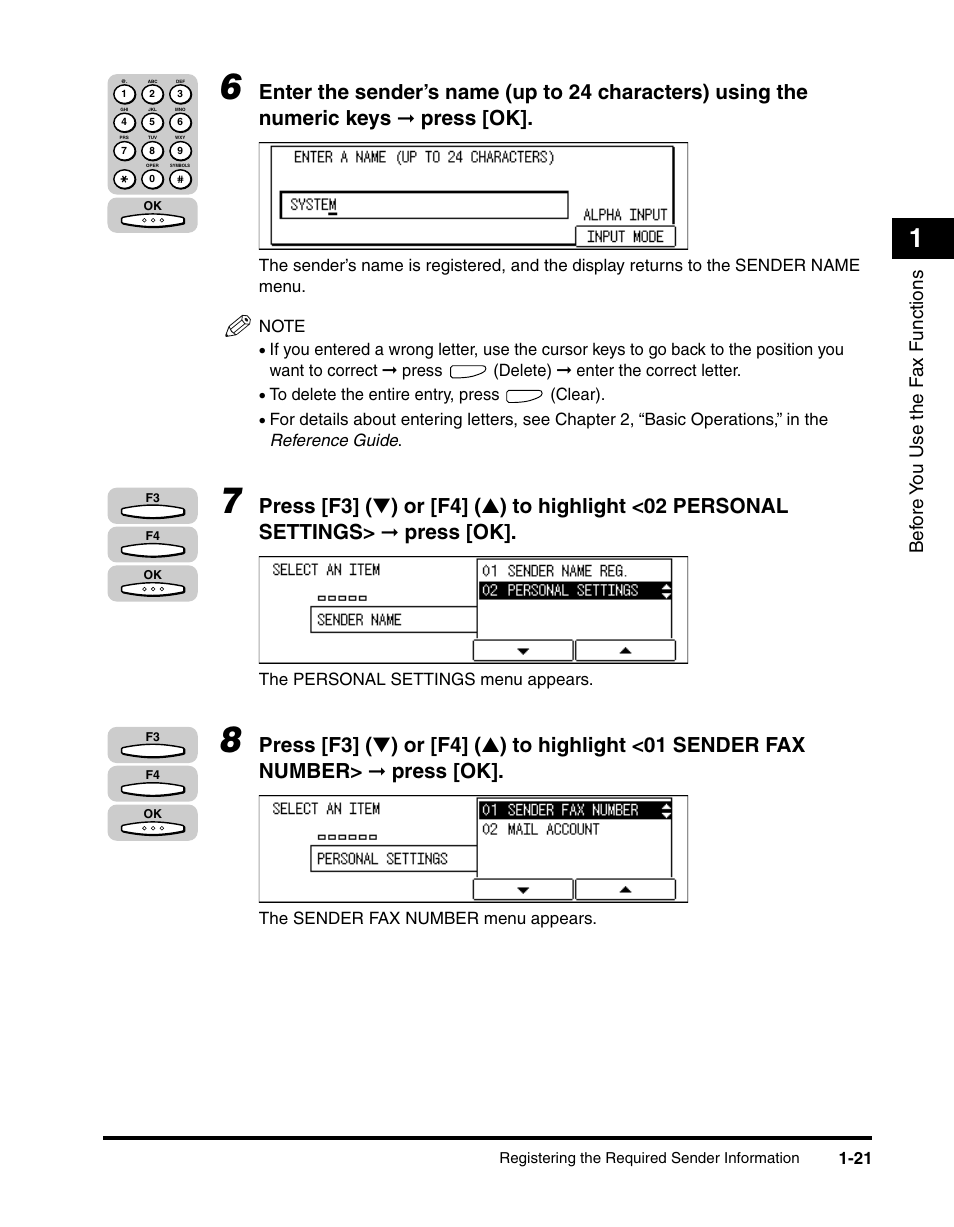Press [ok | Canon IMAGERUNNER 2010F User Manual | Page 42 / 382