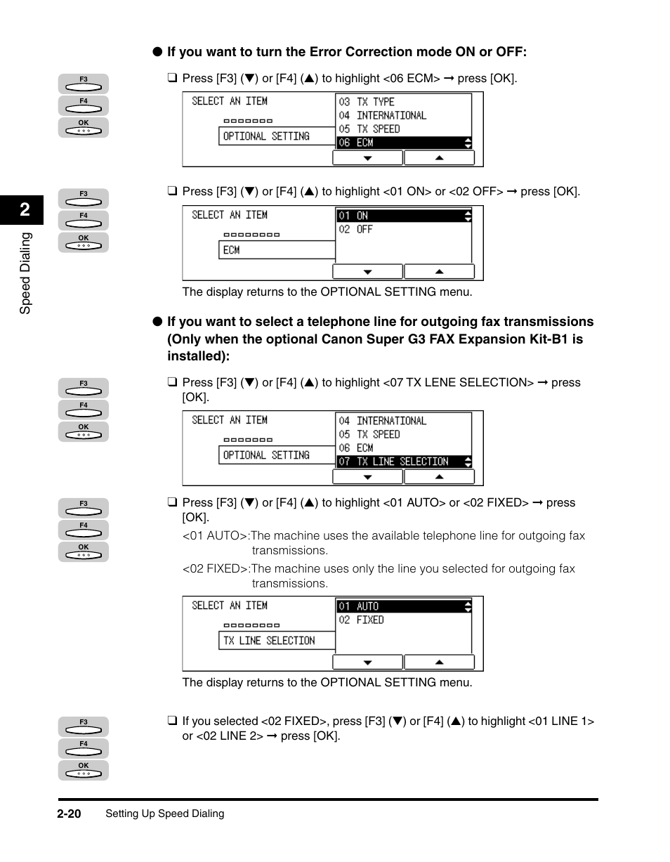 Canon IMAGERUNNER 2010F User Manual | Page 65 / 382