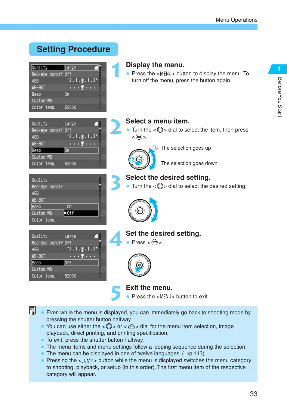 Canon EOS 10D User Manual | Page 33 / 183