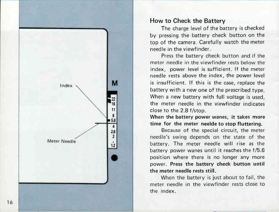 Canon AE-1 User Manual | Page 16 / 138