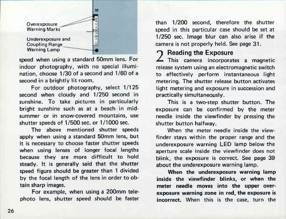 Checking the battery | Canon AE-1 User Manual | Page 26 / 138