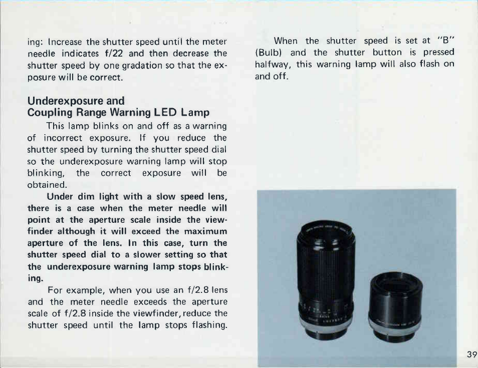 Canon AE-1 User Manual | Page 39 / 138