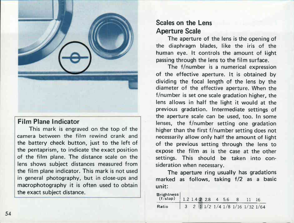 Canon AE-1 User Manual | Page 54 / 138