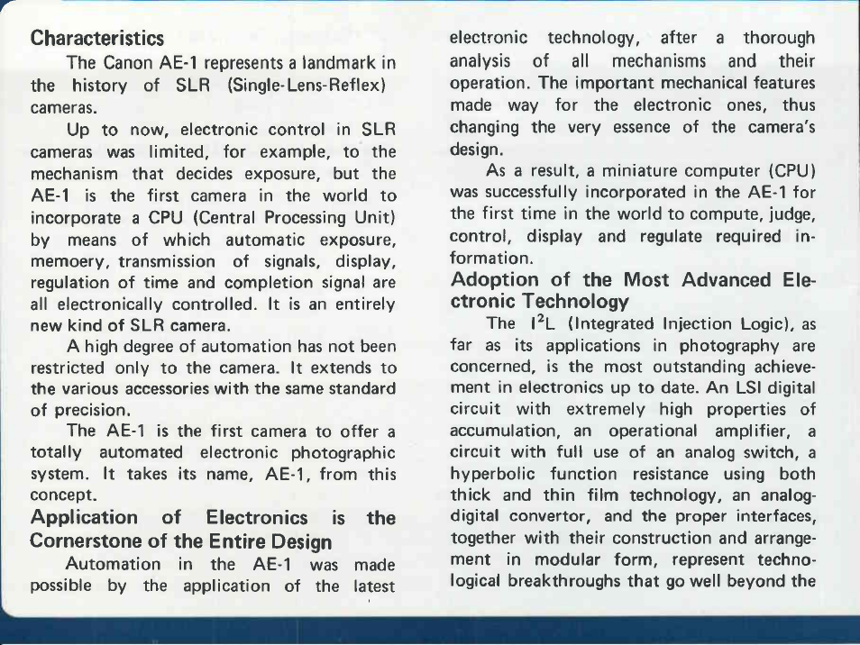 Canon AE-1 User Manual | Page 66 / 138