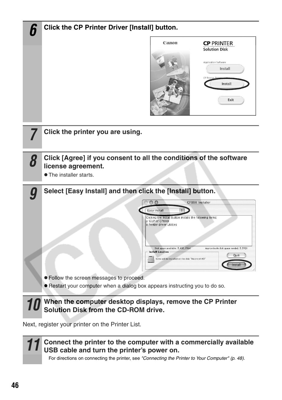 Canon CP710 User Manual | Page 48 / 69