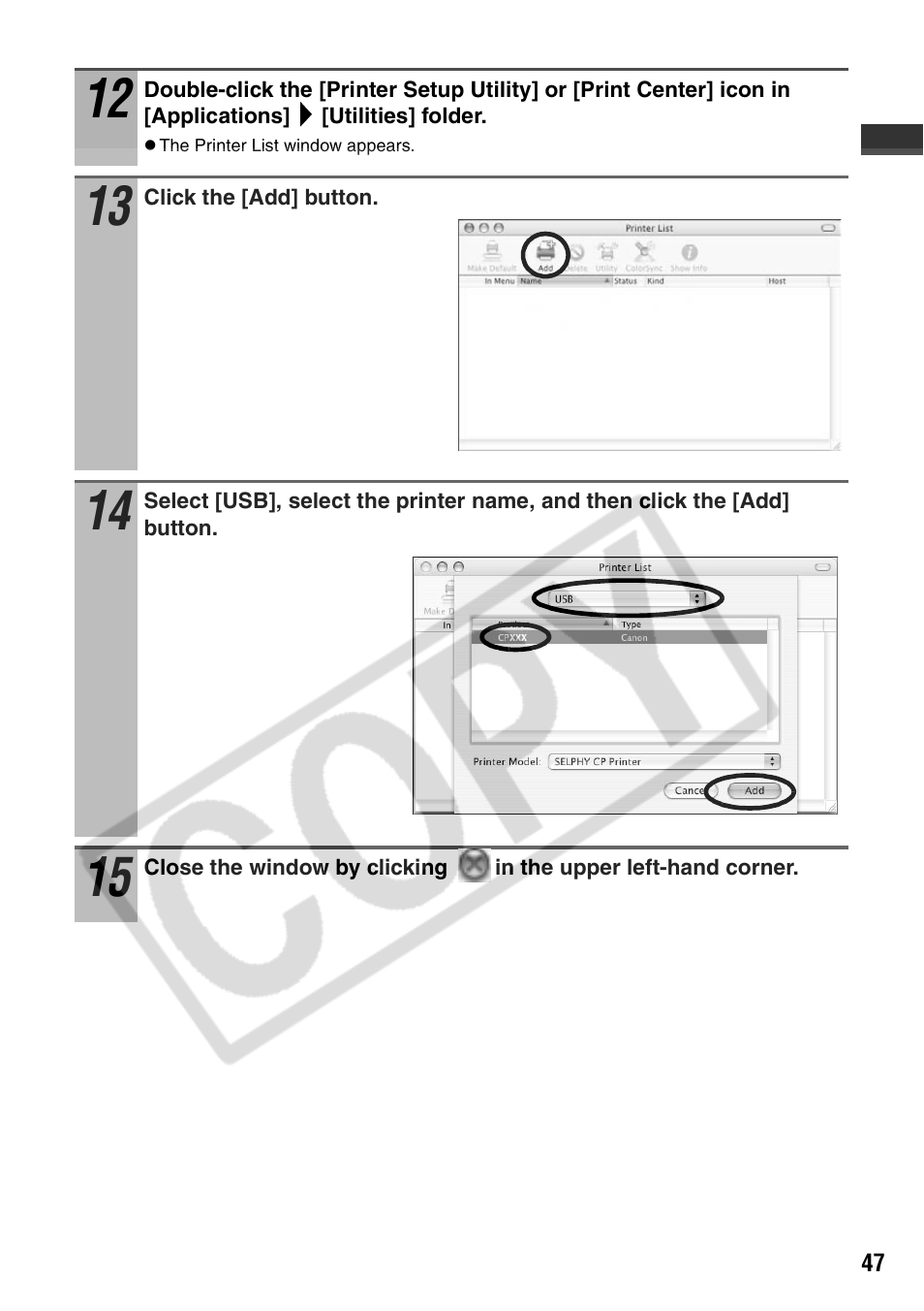 Canon CP710 User Manual | Page 49 / 69