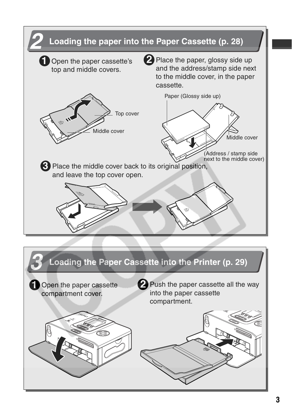 Canon CP710 User Manual | Page 5 / 69
