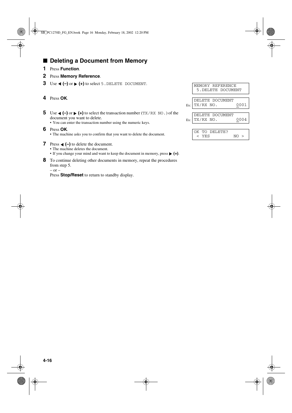 Canon PC1270D User Manual | Page 48 / 88