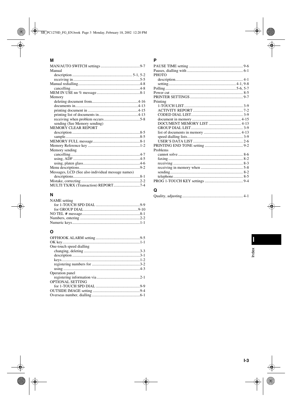 Canon PC1270D User Manual | Page 85 / 88