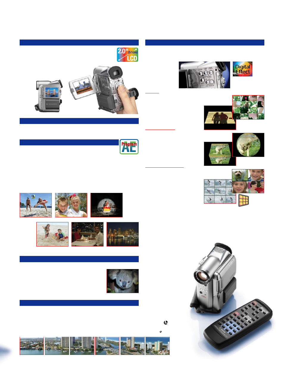 Ence | Canon ELURA 50 User Manual | Page 5 / 6
