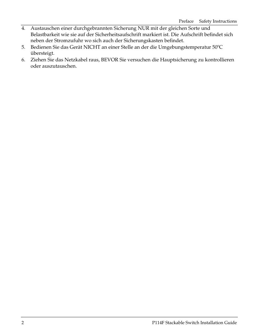 Avaya P114F User Manual | Page 4 / 14