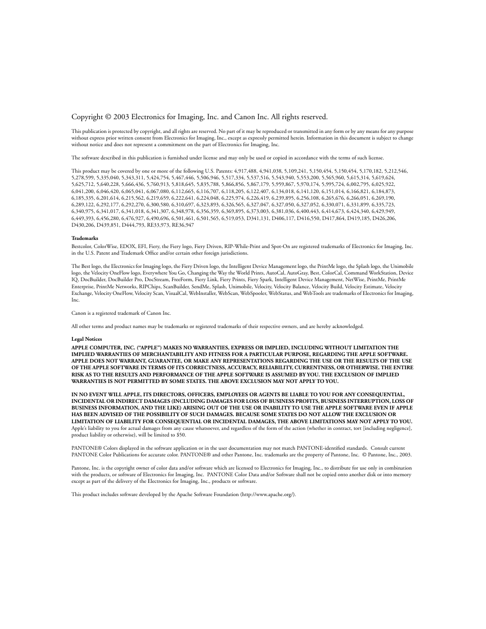 Canon COLORPASS-Z6000 PS-NX6000 User Manual | Page 3 / 144