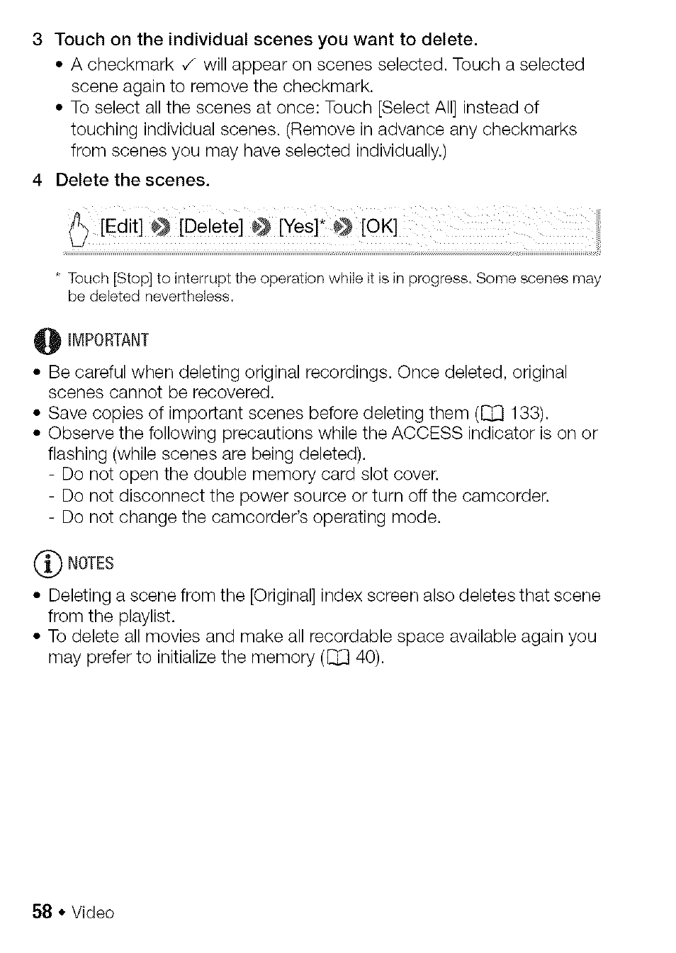 Canon HF S21 User Manual | Page 58 / 104