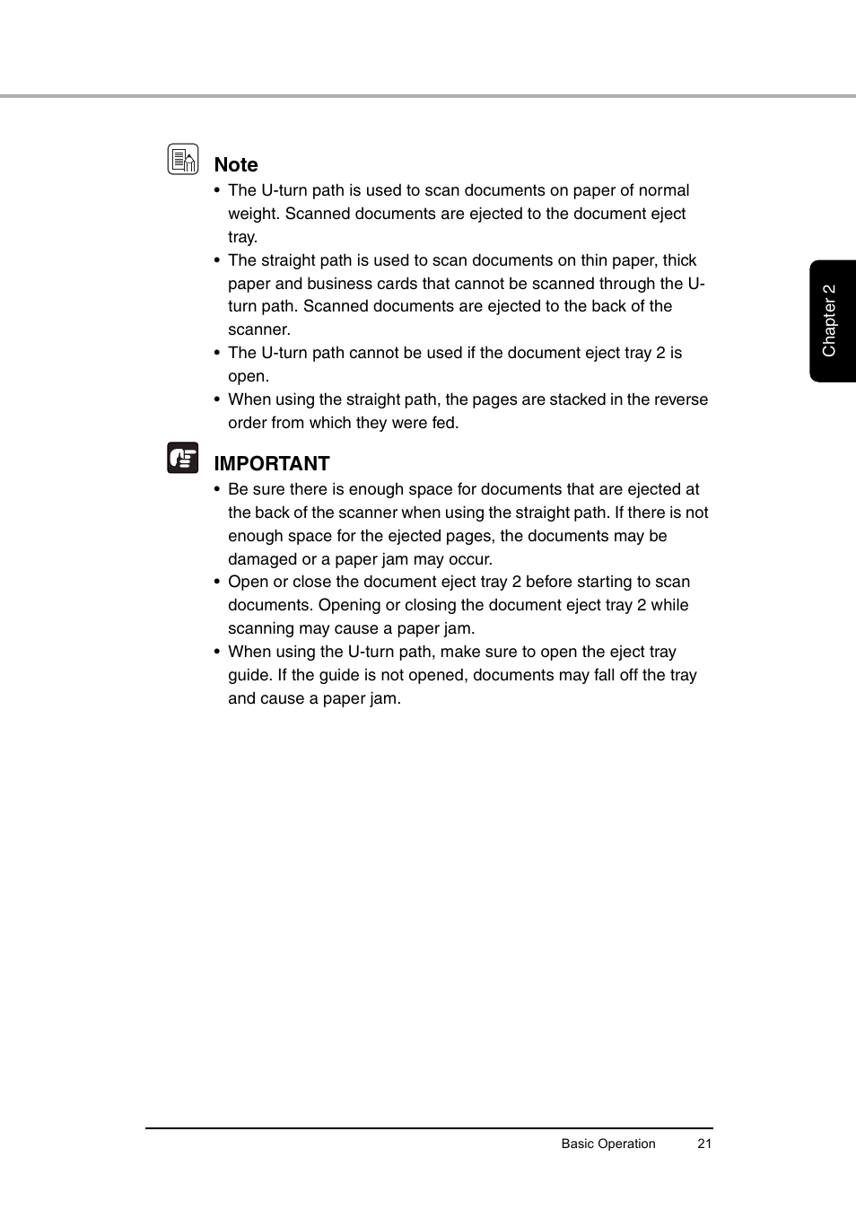 Important | Canon DR-6010C User Manual | Page 25 / 61