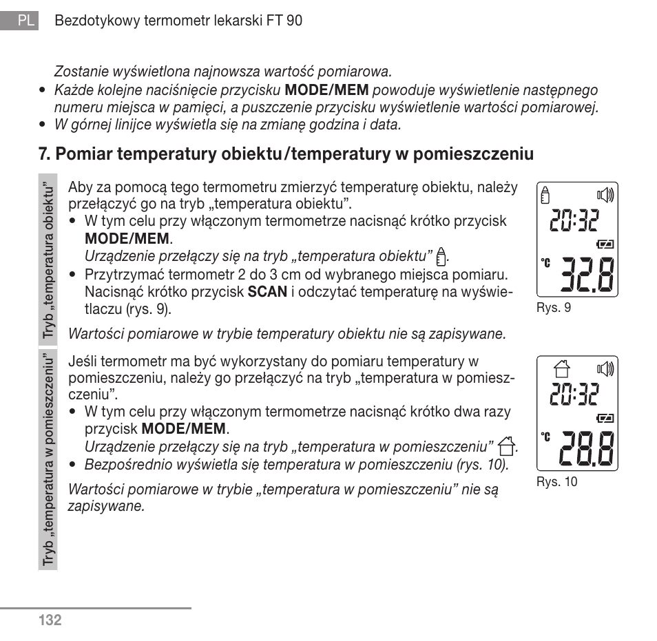 Beurer FT 90 User Manual | Page 132 / 144