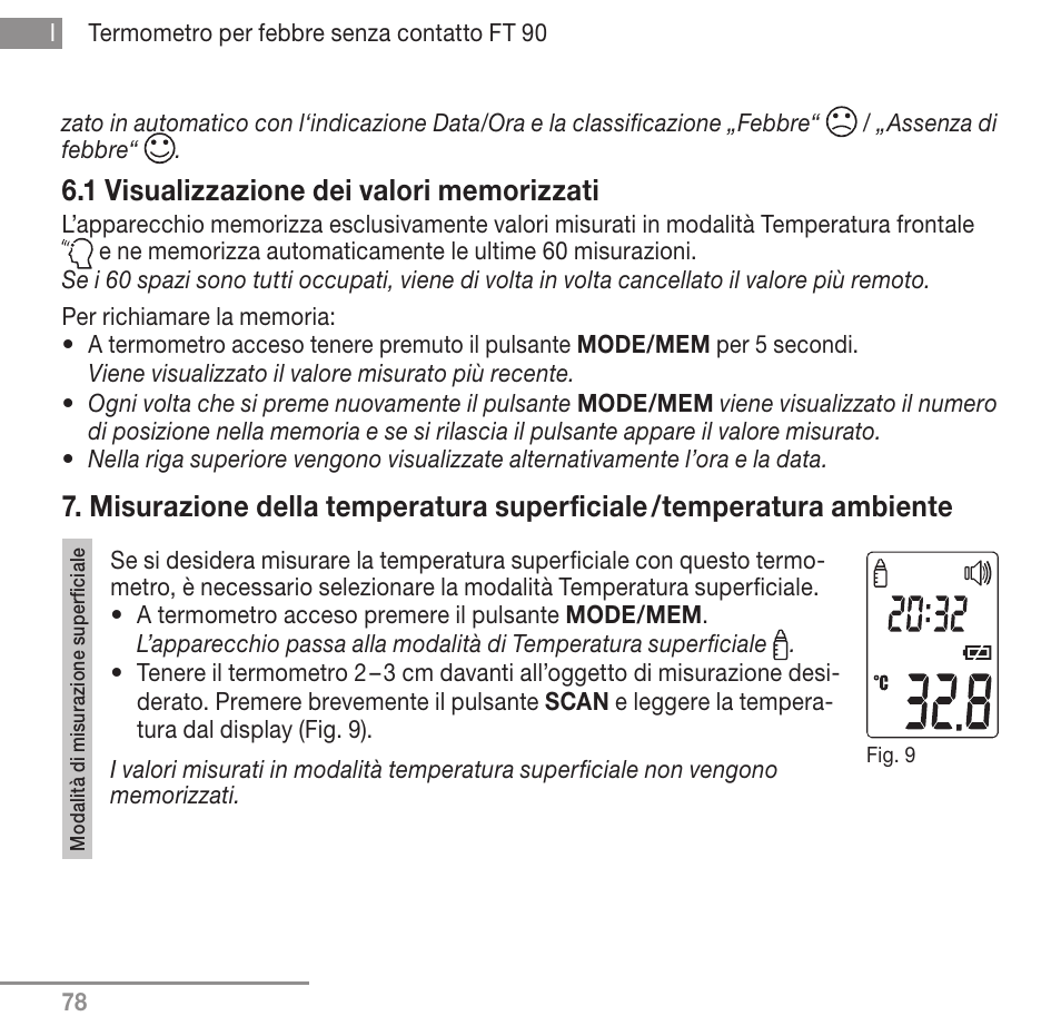 Beurer FT 90 User Manual | Page 78 / 144