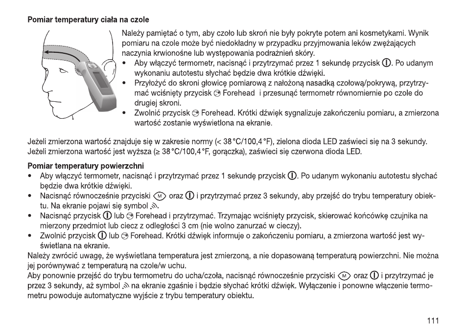 Beurer FT 70 User Manual | Page 111 / 120